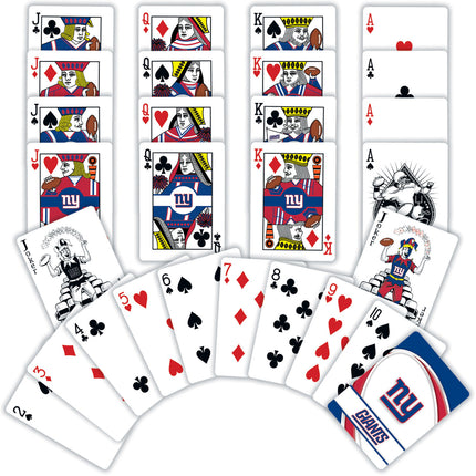 New York Giants NFL Playing Cards