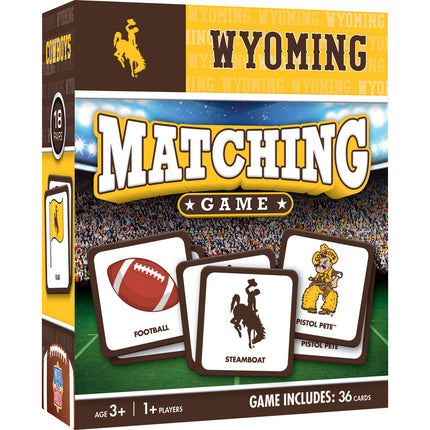 Wyoming Cowboys Matching Game