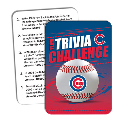 Chicago Cubs MLB Trivia Challenge