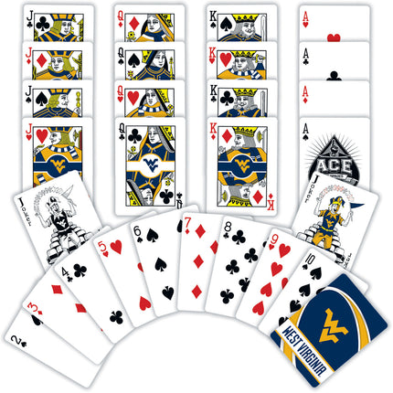 West Virginia Mountaineers NCAA Playing Cards