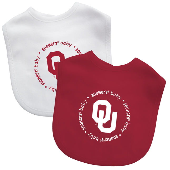 Oklahoma Sooners - Baby Bibs 2-Pack