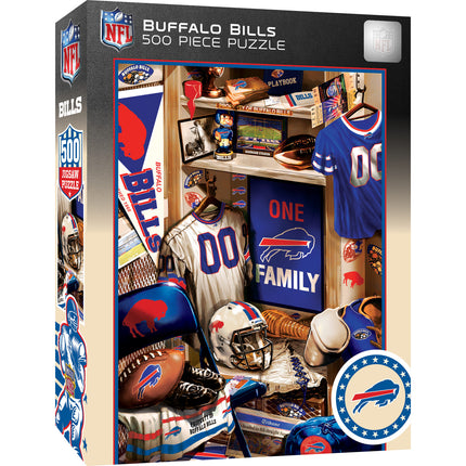 Buffalo Bills - Locker Room 500 Piece Jigsaw Puzzle