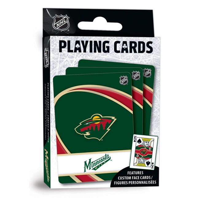 Minnesota Wild Playing Cards - 54 Card Deck