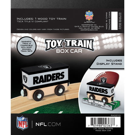 Las Vegas Raiders Toy Train Box Car