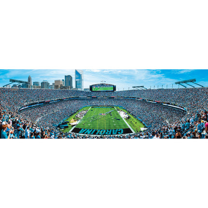 Carolina Panthers NFL 1000pc Panoramic Puzzle - End Zone