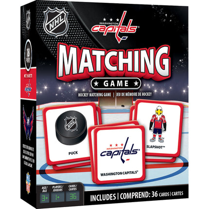 Washington Capitals Matching Game