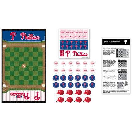 Philadelphia Phillies MLB Checkers