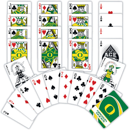 Oregon Ducks NCAA Playing Cards