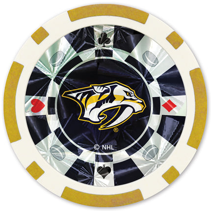 Nashville Predators NHL Poker Chips 20pc