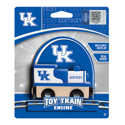 Kentucky Wildcats NCAA Wood Train Engine