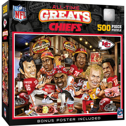 Kansas City Chiefs - All Time Greats 500 Piece Jigsaw Puzzle