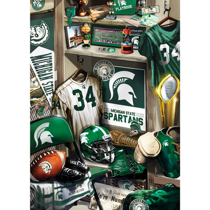 Michigan State Spartans NCAA Locker Room 500pc Puzzle