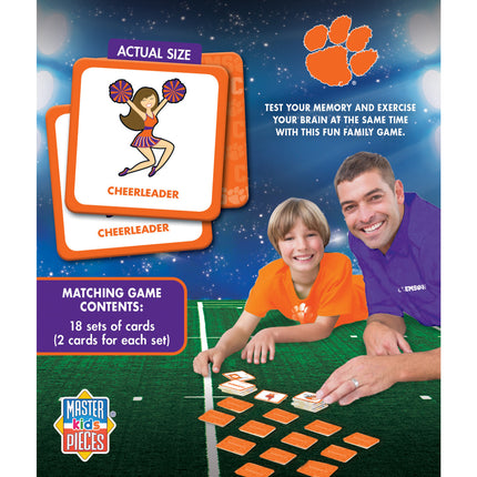 Clemson Tigers Matching Game