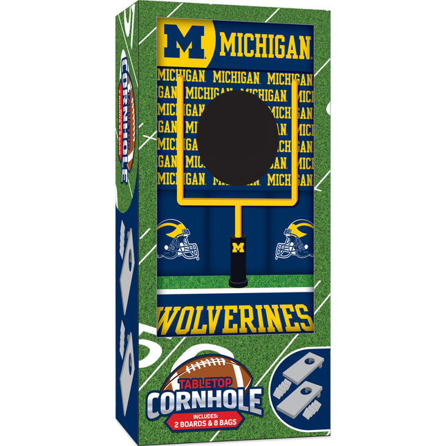 Michigan Wolverines - NCAA Tabletop Cornhole