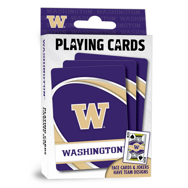 Washington Huskies Playing Cards - 54 Card Deck