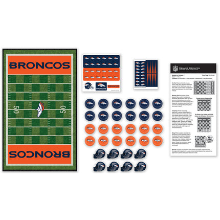 Denver Broncos NFL Checkers