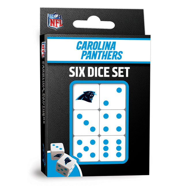 Carolina Panthers Dice Set