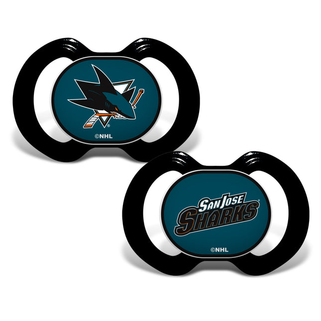 San Jose Sharks - Pacifier 2-Pack