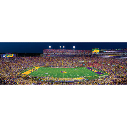 LSU Tigers NCAA 1000pc Panoramic Puzzle