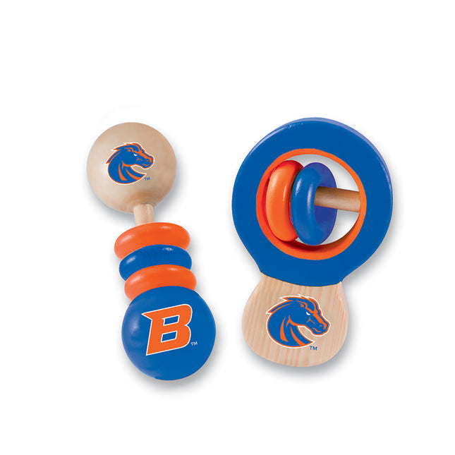 Boise State Broncos - Baby Rattles 2-Pack