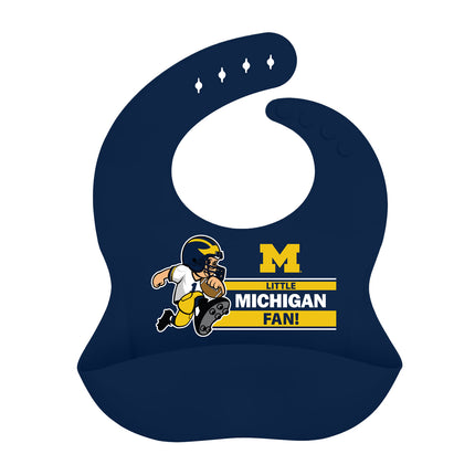 Michigan Wolverines - NCAA Silicone Bib