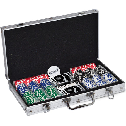 Las Vegas Raiders 300 Piece Poker Set