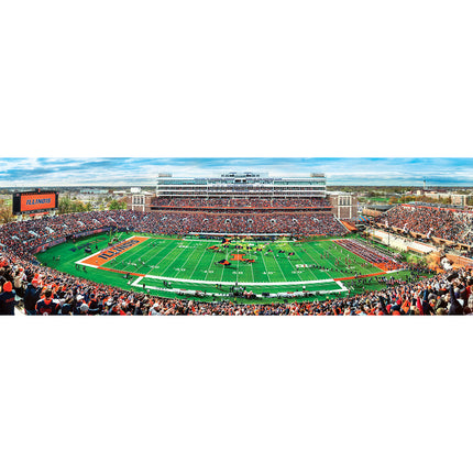 Illinois Fighting Illini NCAA 1000pc Panoramic Puzzle