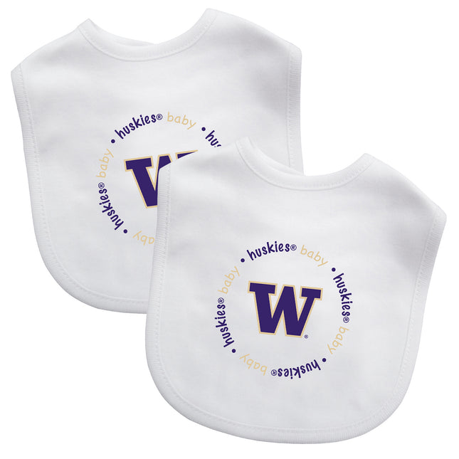 Washington Huskies - Baby Bibs 2-Pack