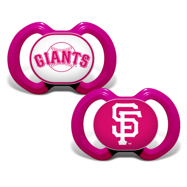 San Francisco Giants - Pink Pacifier 2-Pack