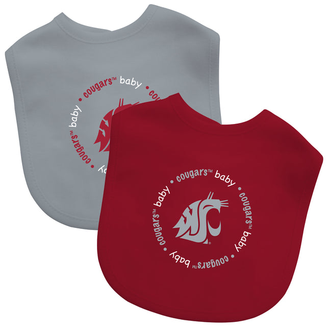 Washington State Cougars - Baby Bibs 2-Pack