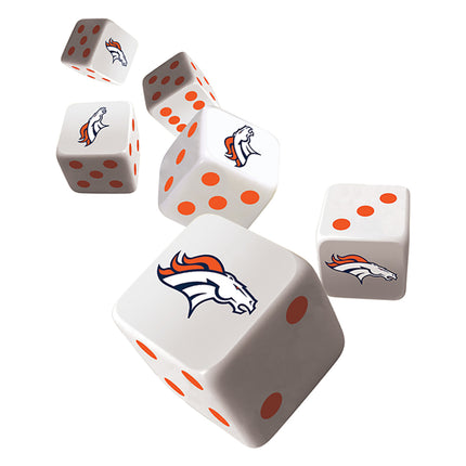 Denver Broncos NFL Dice Set