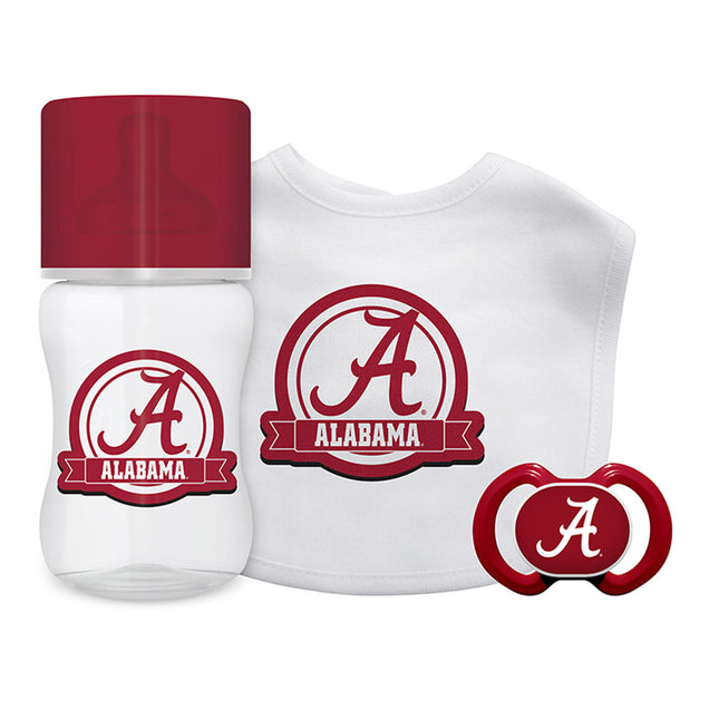 Alabama Crimson Tide - 3-Piece Baby Gift Set