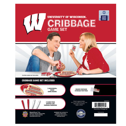 Wisconsin Badgers NFL Cribbage