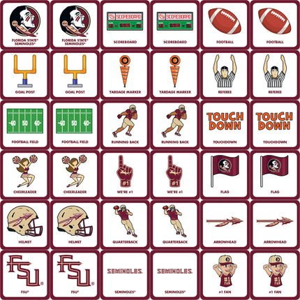 Florida State Seminoles NCAA Matching Game