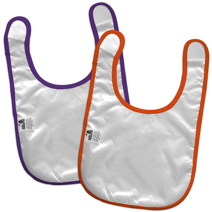 Clemson Tigers - Baby Bibs 2-Pack - Orange & Purple