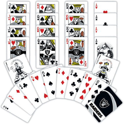 Las Vegas Raiders NFL Playing Cards