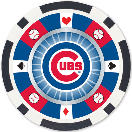 Chicago Cubs MLB Poker Chips 100pc