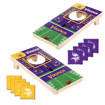 Minnesota Vikings Tabletop Cornhole