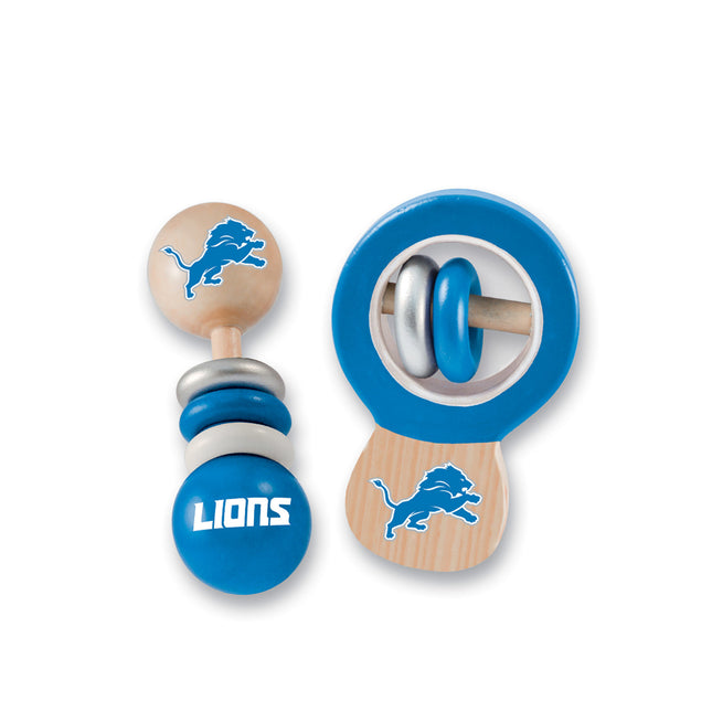 Detroit Lions - Baby Rattles 2-Pack