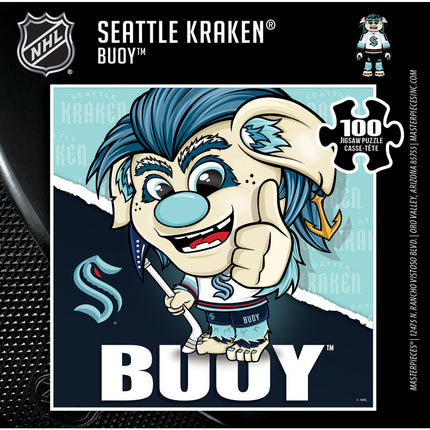 Buoy - Seattle Kraken Mascot 100 Piece Jigsaw Puzzle