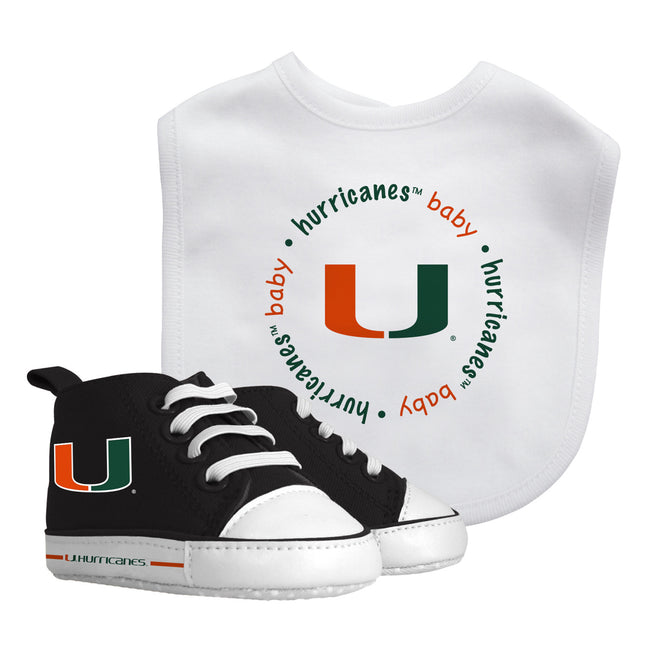 Miami Hurricanes - 2-Piece Baby Gift Set