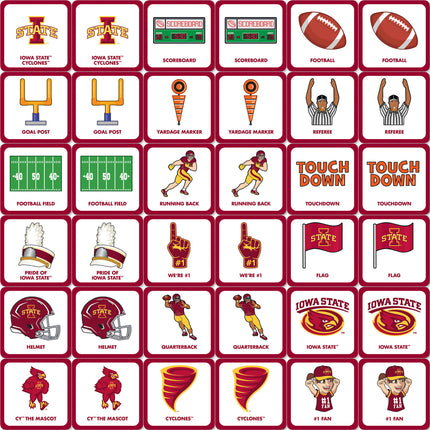 Iowa State Cyclones NCAA Matching Game