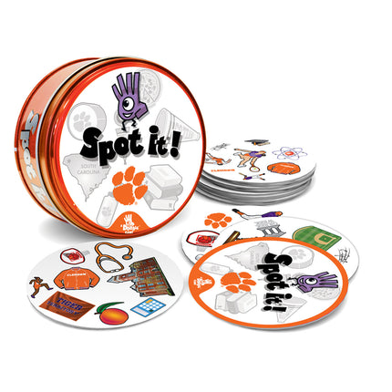 Clemson Tigers NCAA Spot It! Game