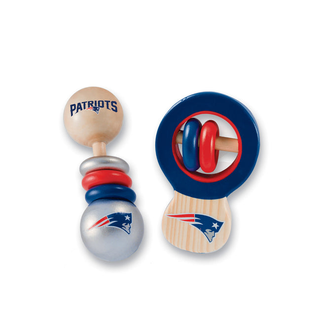 New England Patriots - Baby Rattles 2-Pack