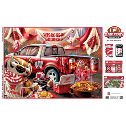 Wisconsin Badgers - Gameday 1000 Piece Jigsaw Puzzle