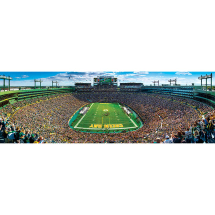 Green Bay Packers NFL 1000pc Panoramic Puzzle - End Zone