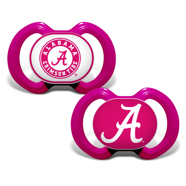 Alabama Crimson Tide - Pink Pacifier 2-Pack