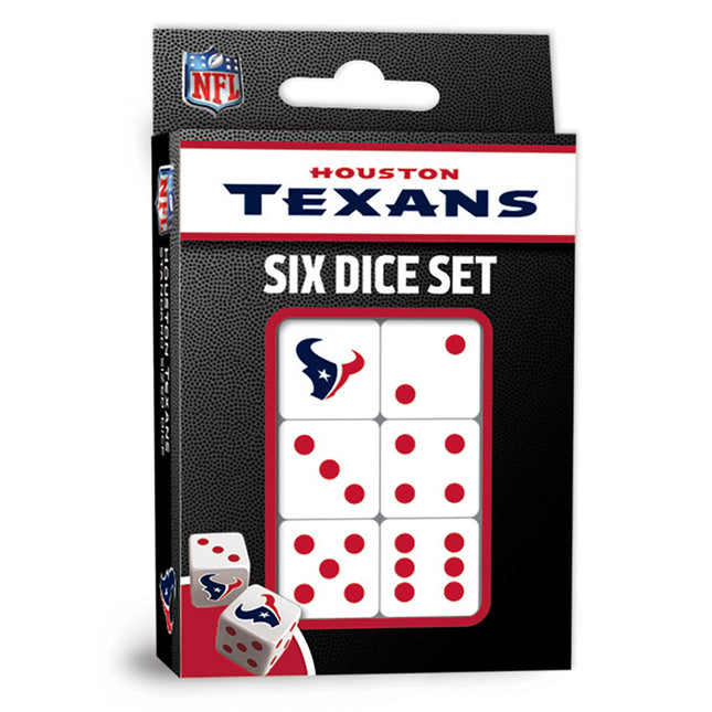 Houston Texans Dice Set