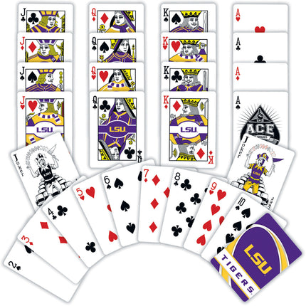 LSU Tigers NCAA Playing Cards