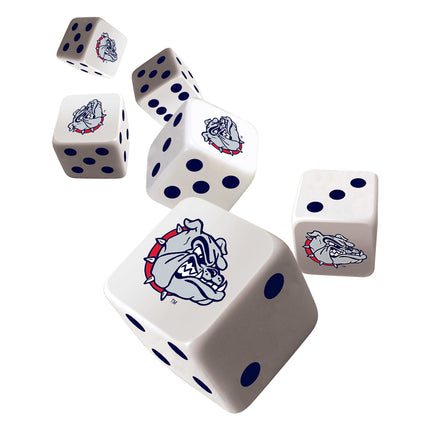 Gonzaga Bulldogs NCAA Dice Set